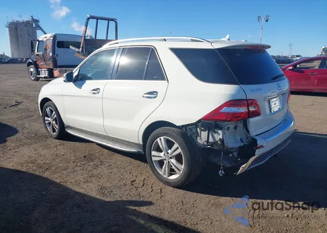 2013 Mercedes-Benz Ml 350 4Matic из США, поврежденный, VIN 4JGDA5HB2DA201461